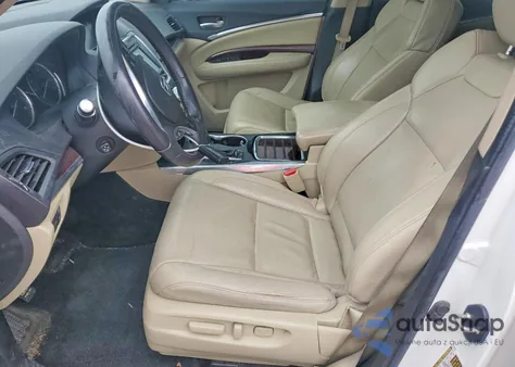 2014 Acura Mdx Advance from USA, damaged, VIN 5FRYD4H82EB011095